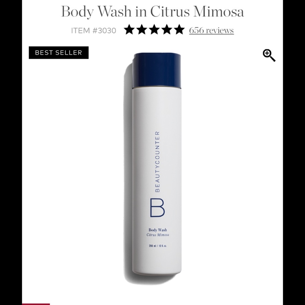 Beautycounter Body wash in citrus Mimosa